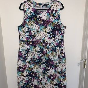 Lands End Floral Dress